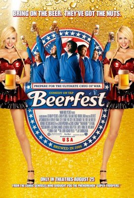 Beerfest movie poster (2006) pillow