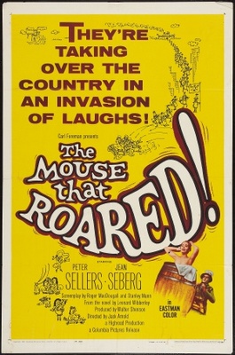 The Mouse That Roared movie poster (1959) canvas poster
