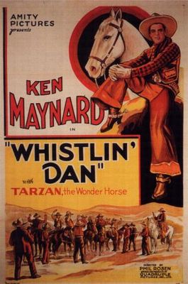 Whistlin' Dan movie poster (1932) wooden framed poster