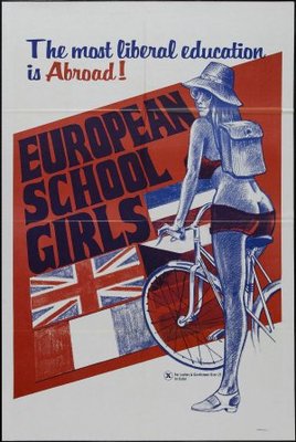 European School Girls movie poster (1970) Stickers MOV_741801c6