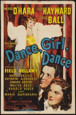 Dance, Girl, Dance movie poster (1940) pillow