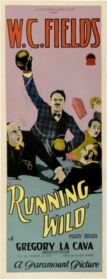 Running Wild movie poster (1927) Stickers MOV_74568993