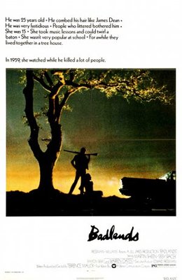 Badlands movie poster (1973) metal framed poster