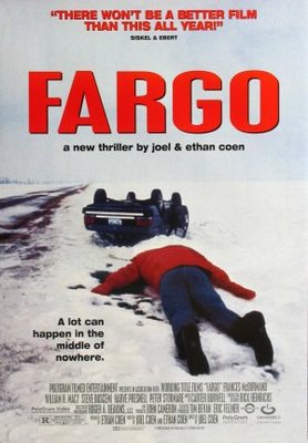 Fargo movie poster (1996) metal framed poster