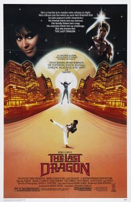 The Last Dragon movie poster (1985) pillow