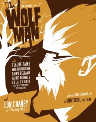 The Wolf Man movie poster (1941) canvas poster