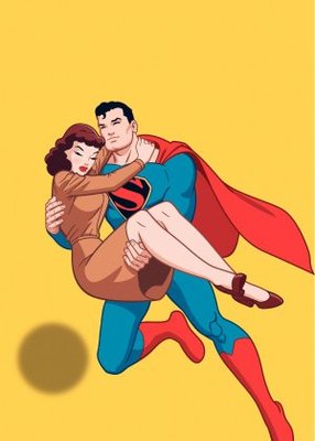 Superman movie poster (1941) mouse pad