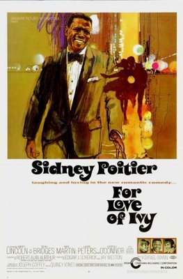 For Love of Ivy movie poster (1968) canvas poster