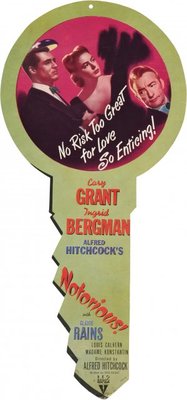 Notorious movie poster (1946) poster with hanger