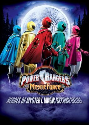Power Rangers Mystic Force movie poster (2006) poster with hanger