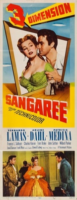 Sangaree movie poster (1953) tote bag