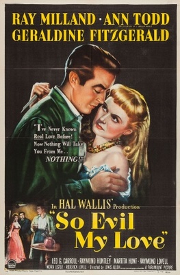 So Evil My Love movie poster (1948) tote bag