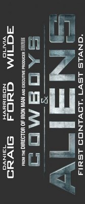 Cowboys & Aliens movie poster (2011) puzzle MOV_74faf2e2