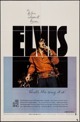Elvis: That's the Way It Is movie poster (1970) Tank Top