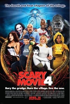 Scary Movie 4 movie poster (2006) metal framed poster