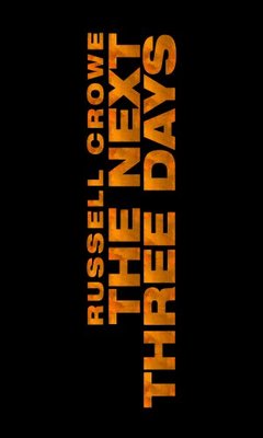 The Next Three Days movie poster (2010) t-shirt