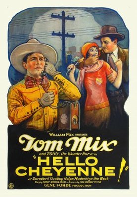 Hello Cheyenne movie poster (1928) Poster MOV_7528cf0c