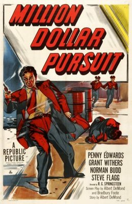 Million Dollar Pursuit movie poster (1951) poster