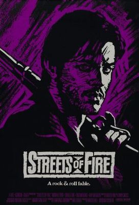 Streets of Fire movie poster (1984) canvas poster