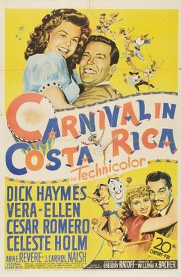 Carnival in Costa Rica movie poster (1947) metal framed poster