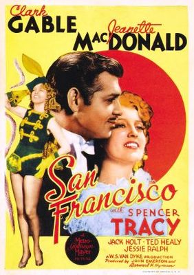 San Francisco movie poster (1936) Longsleeve T-shirt
