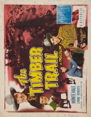 The Timber Trail movie poster (1948) wood print