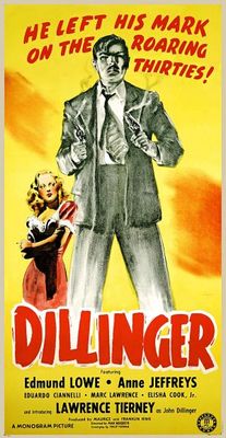Dillinger movie poster (1945) tote bag
