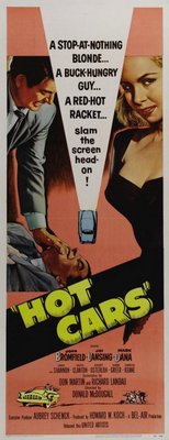 Hot Cars movie poster (1956) tote bag