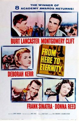 From Here to Eternity movie poster (1953) metal framed poster