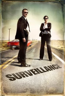 Surveillance movie poster (2008) metal framed poster