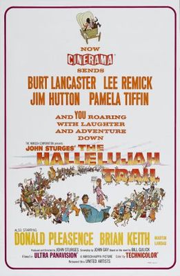 The Hallelujah Trail movie poster (1965) poster with hanger