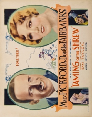 The Taming of the Shrew movie poster (1929) mug