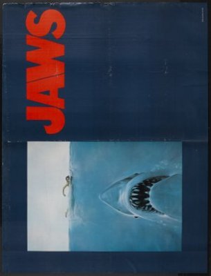 Jaws movie poster (1975) puzzle MOV_75eec448
