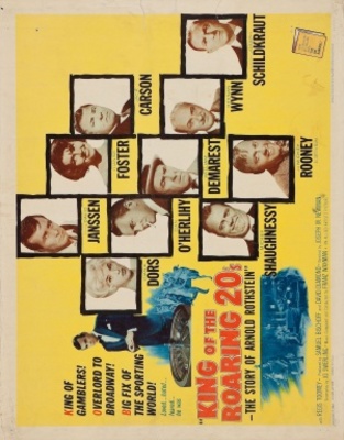 King of the Roaring 20's - The Story of Arnold Rothstein movie poster (1961) wood print