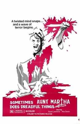 Sometimes Aunt Martha Does Dreadful Things movie poster (1971) sweatshirt