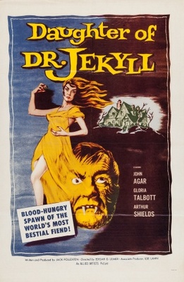 Daughter of Dr. Jekyll movie poster (1957) t-shirt