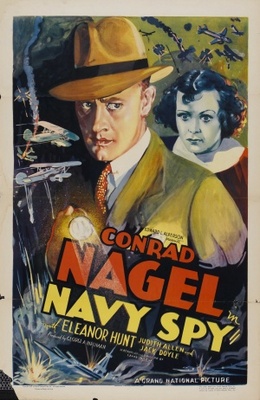 Navy Spy movie poster (1937) t-shirt