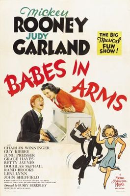 Babes in Arms movie poster (1939) canvas poster