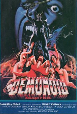 Demonoid, Messenger of Death movie poster (1981) poster with hanger