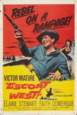 Escort West movie poster (1958) Mouse Pad MOV_76574c1d