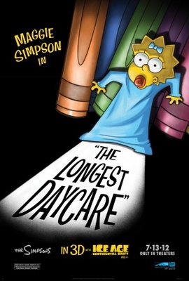 The Simpsons: The Longest Daycare movie poster (2012) Mouse Pad MOV_7664fe62