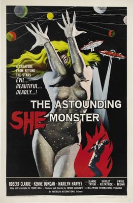 The Astounding She-Monster movie poster (1957) Longsleeve T-shirt
