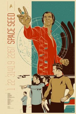 Star Trek movie poster (1966) metal framed poster