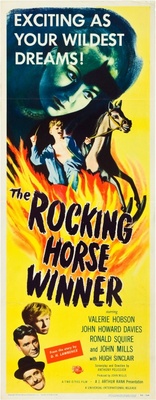 The Rocking Horse Winner movie poster (1949) metal framed poster