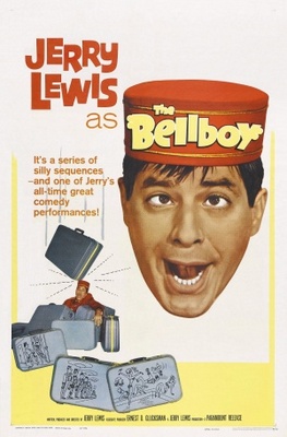 The Bellboy movie poster (1960) metal framed poster
