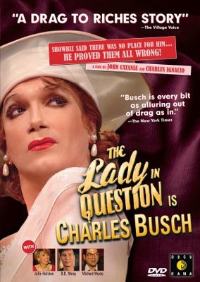 The Lady in Question Is Charles Busch movie poster (2005) Stickers MOV_76908db8