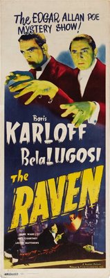 The Raven movie poster (1935) metal framed poster