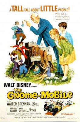 The Gnome-Mobile movie poster (1967) pillow