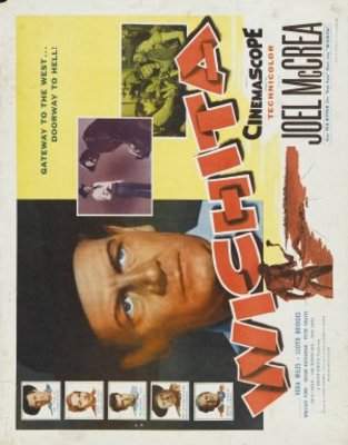 Wichita movie poster (1955) canvas poster