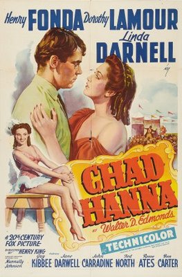 Chad Hanna movie poster (1940) pillow